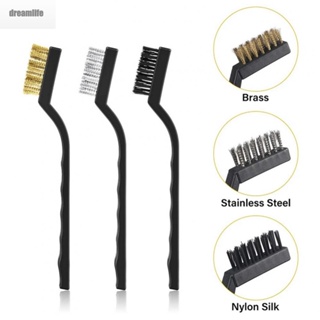 【DREAMLIFE】Manual Cleaning Brush with Optional Nylon Stainless Steel or Copper Wire