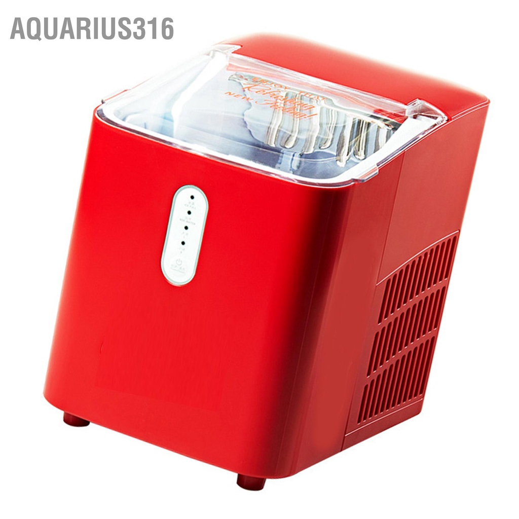 aquarius316-เครื่องทำน้ำแข็งย้อนยุคความจุ-1-ลิตรที่บ้านหอพักเชิงพาณิชย์เครื่องทำน้ำแข็งอัตโนมัติขนาดเล็ก