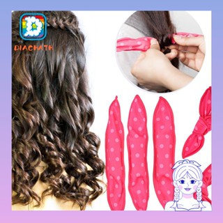 Diachath 5/10 ชิ้น ที่ม้วนผม เครื่องมือจัดแต่งทรงผม ไม่มีความร้อน DIY เมจิก ยืดหยุ่น ฟองน้ําโฟม