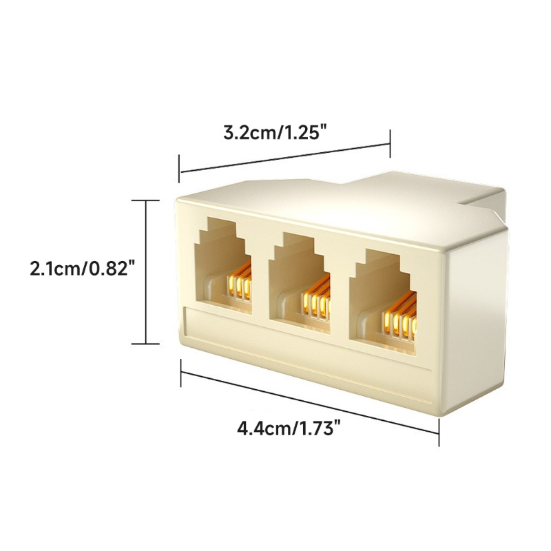 bang-แจ็คแยกโทรศัพท์-สามช่อง-อุปกรณ์เสริมโทรศัพท์
