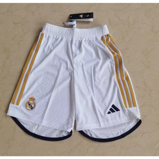 【 กางเกงขาสั้น 】กางเกงขาสั้น ลายทีมฟุตบอล Real Madrid 2324 พรีเมี่ยม ไซซ์ S-3XL