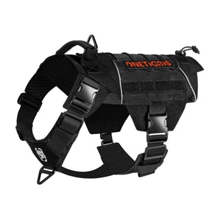 Onetigris X COMMANDER Tactical Harness ชุดสุนัข แทคทิคอล ระบายอากาศ (DG-GBX29)