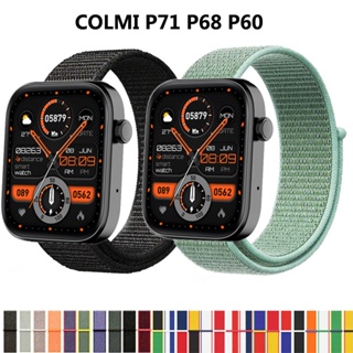 สายนาฬิกาข้อมือไนล่อน 22 มม. สําหรับ COLMI P71 P68 P60 Smartwatch COLMI P68 P60 Band