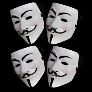 [COD]☆ชุดเดรสแฟนซี Anonymous Hacker V for Vendetta Master Face สําหรับปาร์ตี้ฮาโลวีน