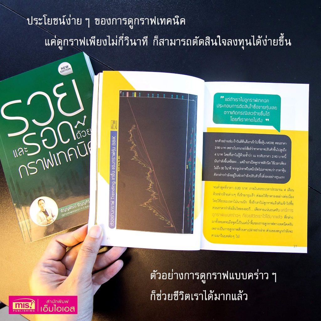 หนังสือรวยและรอดด้วยกราฟเทคนิค