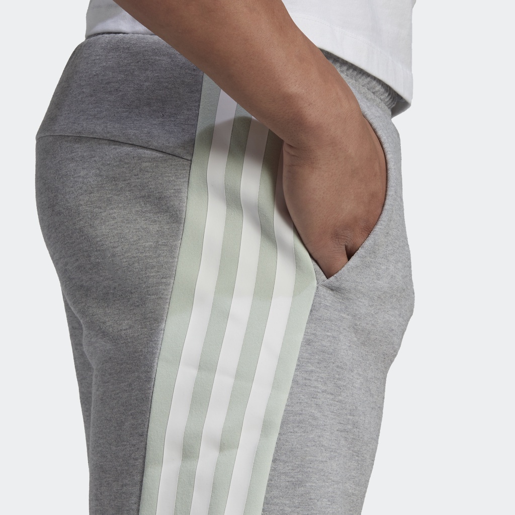 adidas-ไลฟ์สไตล์-กางเกงขาสั้น-future-icons-3-stripes-ผู้ชาย-สีเทา-hk4553