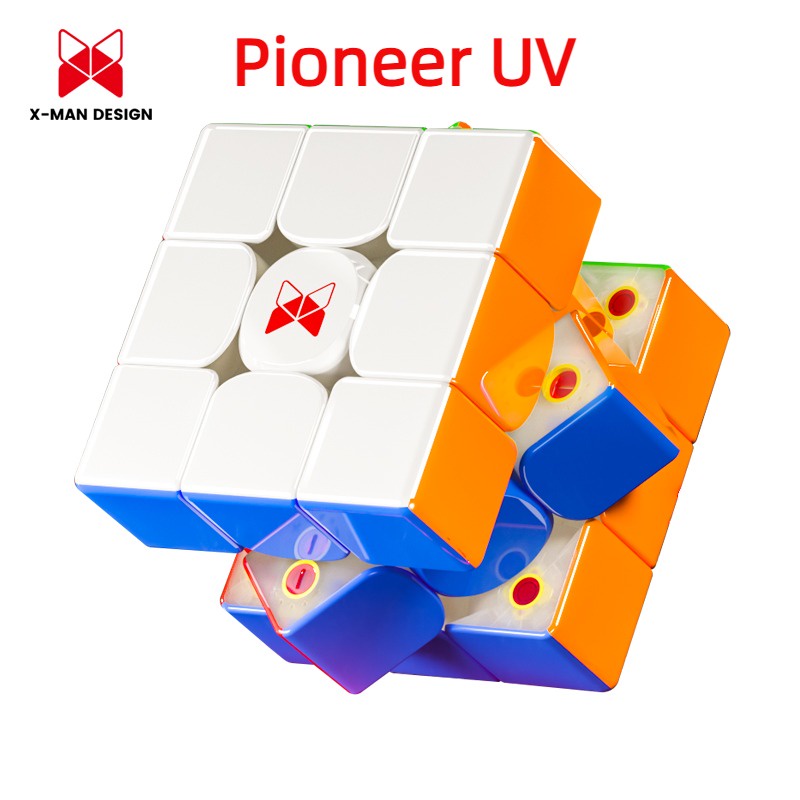 qiyi-tornado-v3-pioneer-uv-อัพเดทแม่เหล็ก-3x3-ไร้สติกเกอร์-2023-ใหม่