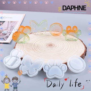 Daphne แม่พิมพ์ซิลิโคนรูปอุ้งเท้าแมวสําหรับทําเครื่องประดับ Diy