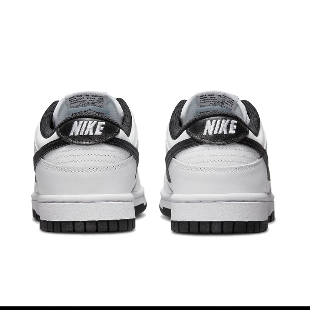 ของแท้-100-nike-dunk-low-reverse-panda-รองเท้าผ้าใบ-แฟชั่น-สะดวกสบาย