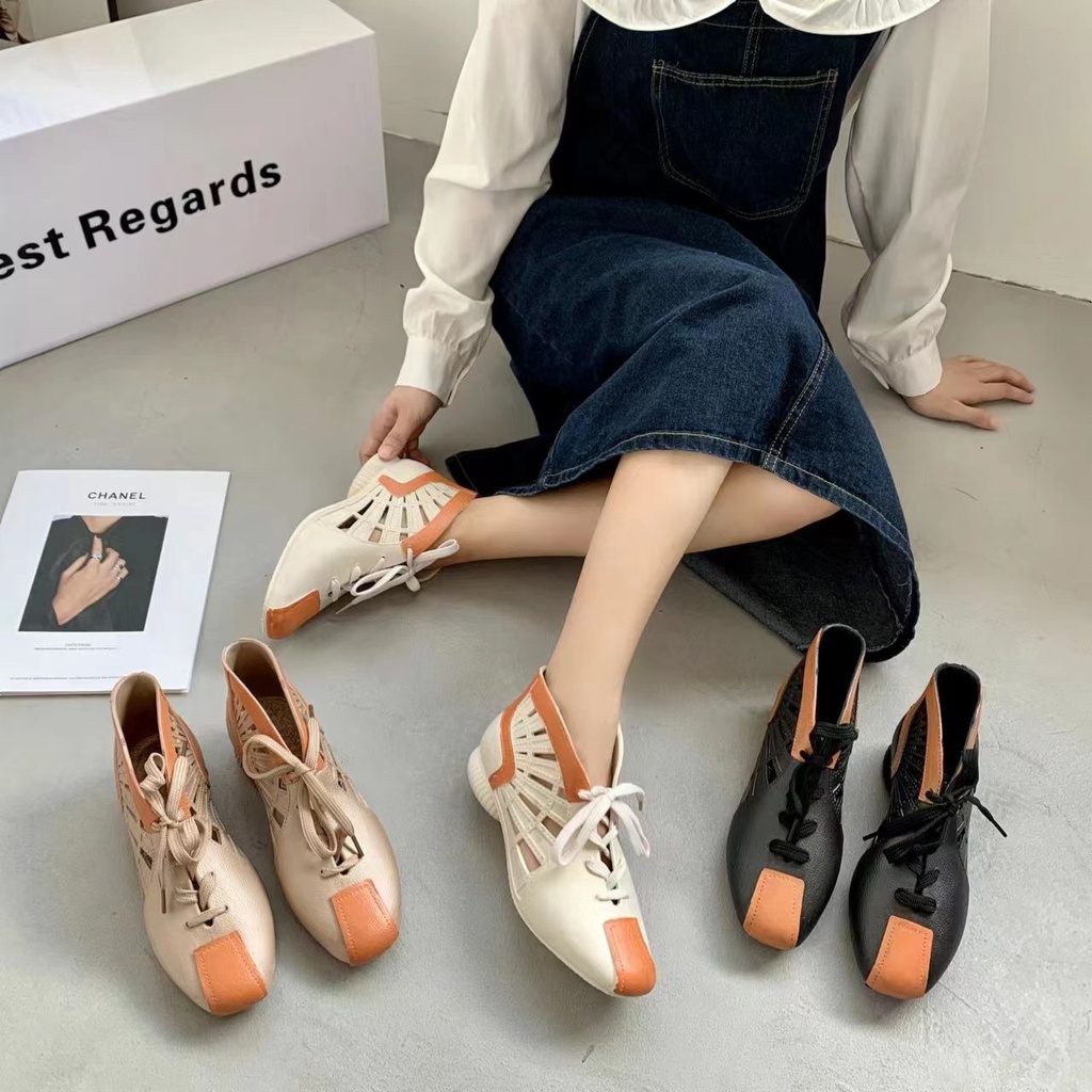รองเท้าหนังผู้หญิง-รองเท้าหนังสไตล์อังกฤษ-size-35-40