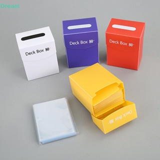 &lt;Dream&gt; กล่องจัดเก็บการ์ด ป้องกัน และจัดเก็บการ์ดสุดคุ้ม สําหรับ Magic YuGiOh - กล่องเก็บการ์ด ของสะสม การ์ดออแกไนเซอร์ ลดราคา