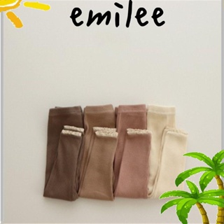 EMILEE กางเกงเลกกิ้ง ผ้าถัก แบบรัดรูป สําหรับเด็กทารก อายุ 2-6 ปี