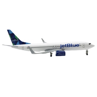 Jetblue Airways B737 โมเดลเครื่องบินจําลอง โลหะผสม พร้อมล้อ 20 ซม.