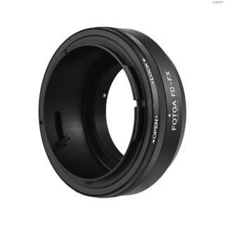 FOTGA Manual Lens Mount Adapter Ring Aluminum Alloy for  FD Mount Lens to Fuji X-A5/X-A10/X-Pro1/X-Pro2/X-Pro3/X-E1/X-E2/X-E3/X-M1/X-T1/X-T2/X-T3/X-T10/X-T20/X-T30/X-T100/X-H1