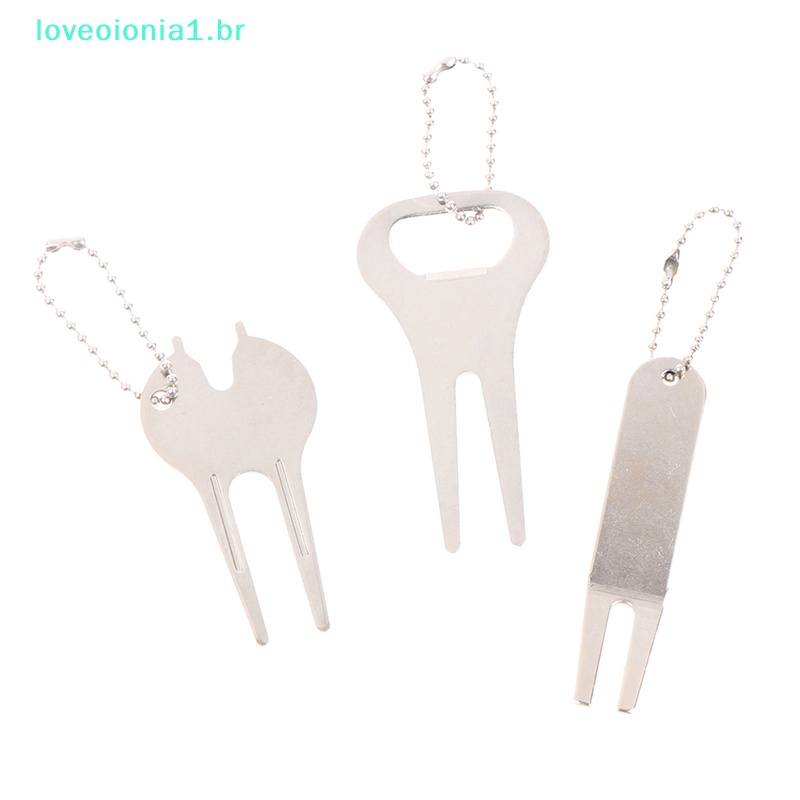 loveoionia1-เครื่องมือซ่อมแซมส้อมกอล์ฟ-โลหะผสมสังกะสี-สีเขียว