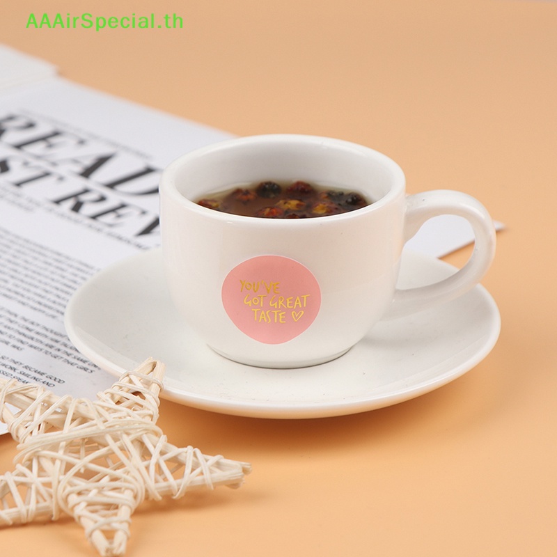 aaairspecial-สติกเกอร์ฉลาก-thank-you-สีชมพู-สําหรับติดตกแต่งเครื่องเขียน-500-ชิ้น