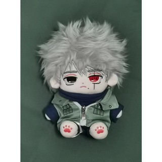 ตุ๊กตานารูโตะ Hatake Kakashi ผ้าฝ้าย ขนาด 20 ซม. สําหรับแต่งคอสเพลย์