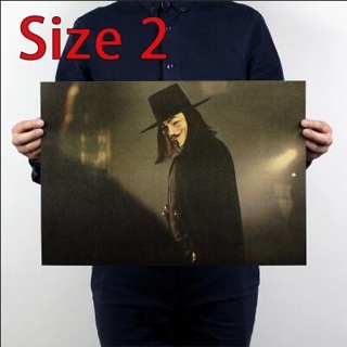 V for Vendetta Classic Poster Kraft Paper Poster Painting Clearance sale