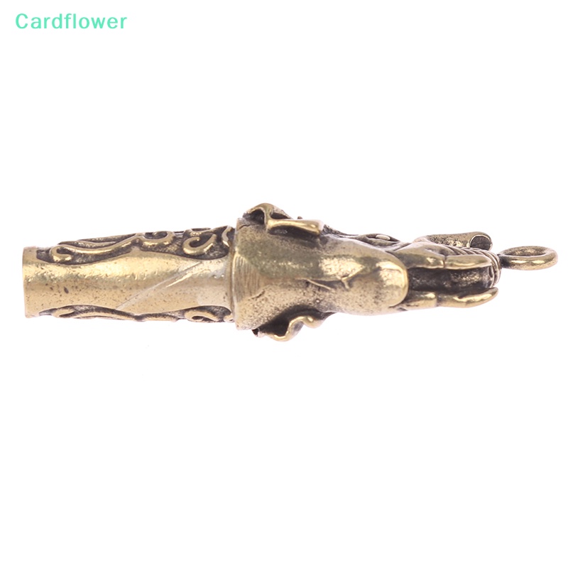 lt-cardflower-gt-พวงกุญแจนกหวีด-โลหะทองเหลือง-รูปช้าง-นกหวีดโบราณ-1-ชิ้น-ลดราคา