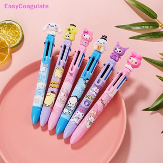 Eas ปากกามาร์กเกอร์ ลายการ์ตูน Sanrio My Melody 6 สี สําหรับเด็กผู้หญิง 1 ชิ้น