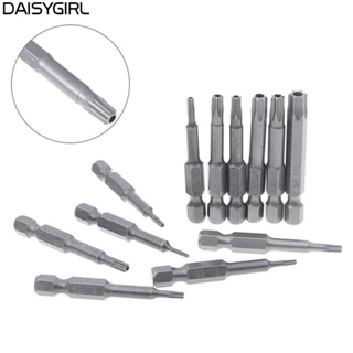 【DAISYG】Professional Grade Torx Screwdriver Bit Alloy Steel 50mm Long T5 T40 Sizes