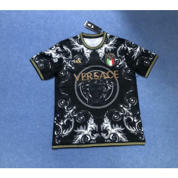 เสื้อกีฬาแขนสั้น-ลายทีมชาติฟุตบอล-italian-ไซซ์-s-xxl-23-24