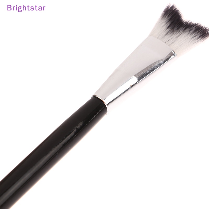 brightstar-แปรงแต่งหน้า-รูปตัว-v-สําหรับเกลี่ยอายแชโดว์-ลงคอนซีลเลอร์-ลงเครื่องสําอาง-ลงเงาจมูก