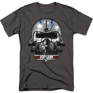 Iceman Helmet Top Gun T-Shirt เสื้อเชิ้ต เสื้อยืดแขนสั้น เสื้อขาว เสื้อยืดแขนสั้น_01