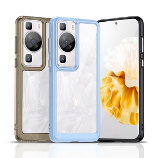 สําหรับ Huawei P60 P60 Pro เคส ELVEV นิ่ม TPU กันกระแทก เคสโทรศัพท์ใส