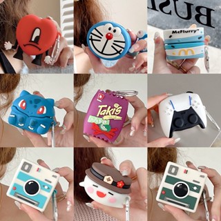 3D Cartoon Switch Samsung Galaxy Buds2 Pro Protective Case Cute Doraemon Shark Samsung Galaxy Buds2 Silicone Soft Shell Case Creative Camera Ice Cream Samsung Galaxy Buds Pro/Buds Live Cover Soft Shell Shockproof Case Protective Case