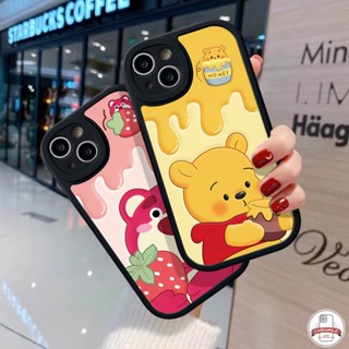 เคสโทรศัพท์มือถือแบบนิ่ม ลายการ์ตูนหมีสตรอว์เบอร์รี่น่ารัก สําหรับ Oppo A17 A16 A7 A12 A78 A55 A58 A3S A77s A76 A54 A15 A9 A5 A17K A16K A1K A16E A57 A53 A5s A74 A95 A96 Reno 8T 8 5F 5 7Z A31 A92 Cas