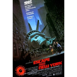 DVD Escape from New York (1981) แหกนรกนิวยอร์ค (เสียง ไทย /อังกฤษ | ซับ ไทย/อังกฤษ) DVD