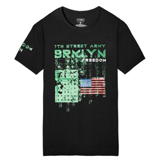 พร้อมส่ง 7th Street (Basic) เสื้อยืด รุ่น EDF002 การเปิดตัวผลิตภัณฑ์ใหม่ T-shirt