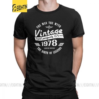 ใหม่【ไซซ์ 2T-6XL】1978 41st เสื้อยืดลําลอง แขนสั้น สําหรับผู้ชาย 584529