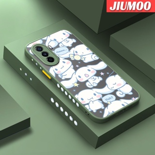 เคสโทรศัพท์มือถือ ซิลิโคนใส กันกระแทก ขอบสี่เหลี่ยม แบบบาง ลาย Sanrio Cinnamoroll น่ารัก สําหรับ Huawei Nova Y70 Plus Nova 10 Pro