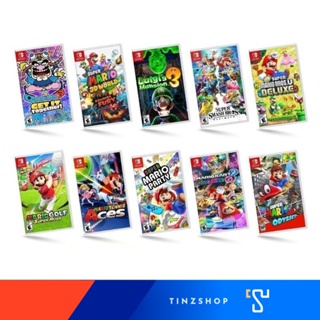 ภาพขนาดย่อของภาพหน้าปกสินค้าNintendo Switch Best 10 Mario Games สุดยอด 10 เกม มาริโอ้ สำหรับเครื่องนินเทนโดสวิทช์ จากร้าน tinzshop บน Shopee