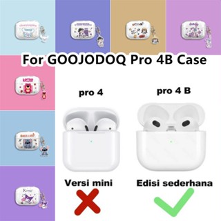 【ส่วนลด】เคสหูฟัง แบบนิ่ม ลายการ์ตูน สําหรับ GOOJODOQ Pro 4B GOOJODOQ Pro 4B