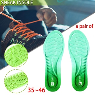 Aimy New Sports Insoles For Shoes PU Sole Soft Breathable Shock Absorption Cushion
