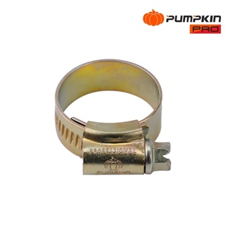 PUMPKIN เข็มขัดรัดท่อ(เหล็กทอง) เข็มขัดรัดสายยางแคลมป์รัดท่อ รัดสาย มีให้เลือก 15 ขนาดเหล็กทองเหลืองไม่เกิดสนิม ดีเยี่ยม