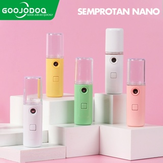 Goojodoq เครื่องทำความชื้นแบบพกพา USB Nano Mist เครื่องเพิ่มความชื้นในใบหน้าขนาดเล็ก