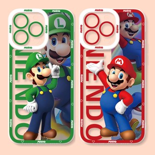 เคสโทรศัพท์มือถือแบบนิ่ม ใส ลายการ์ตูนมาริโอ้ น่ารัก สําหรับ case Realme C51 11X 5G 11 C53 GT Master Edition C55 C33 C30 C30S C2 C3 C11 2021 C12 C15 C17 C20 C21 C21Y C25Y C25 C25S C35 3 5 6 7 5i 6i 7i 8i 8 9 10 Pro Plus Narzo 20 50 50i 50A Prime