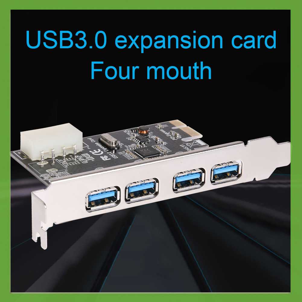 การ์ดขยาย-usb3-0-4-พอร์ต-pci-e-เป็น-usb3-0-สําหรับคอมพิวเตอร์