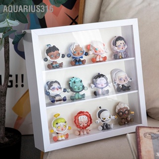 Aquarius316 กรณีแสดงรูปอะนิเมะ กล่องเก็บจอแสดงผลหนาสามมิติสำหรับคอลเลกชันของเล่นขนาดเล็ก