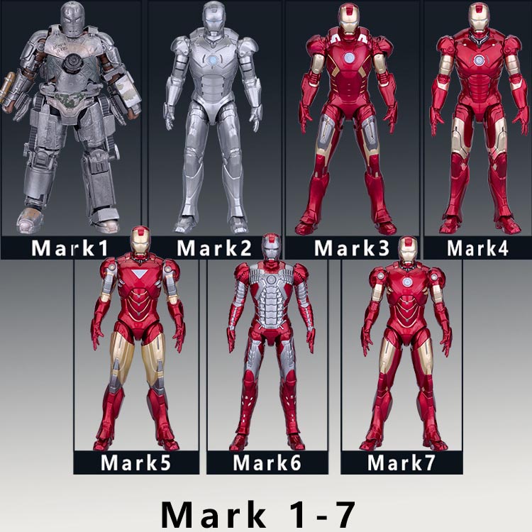 โมเดลฟิกเกอร์-marvel-iron-man-avengers-super-hero-spiderman-ของเล่นสําหรับเด็ก