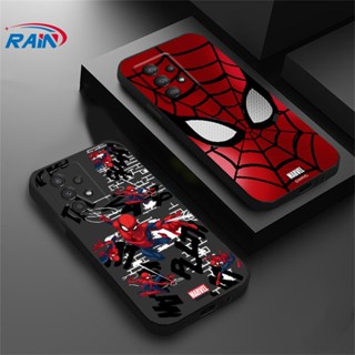 เคสโทรศัพท์มือถือ ซิลิโคนนุ่ม ลายมาร์เวล สไปเดอร์แมน สําหรับ Samsung A24 A14 A04E A04S A04 A13 A03 A03S A23 A22 A20 A30 A12 A02S A11 A51 A71 A30 A50 A52 A20S A10S M12
