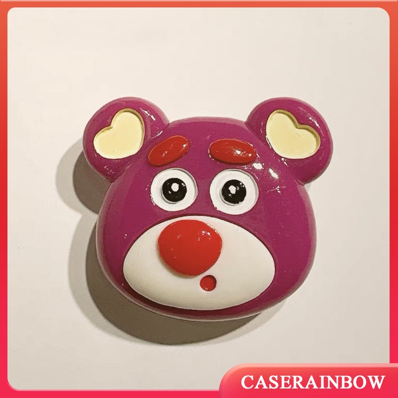 ขาตั้งโทรศัพท์มือถือ-ลายการ์ตูนสตรอเบอร์รี่-หมี-lotso-disney-melody-kuromi-winnie-the-pooh-3-มิติ-น่ารัก-พับได้-diy