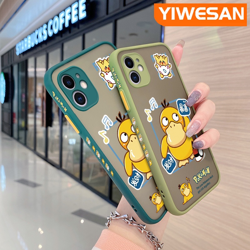 เคสซิลิโคนนิ่ม-แบบใส-ขอบสี่เหลี่ยม-ลายการ์ตูนโปเกม่อน-เป็ด-กันกระแทก-สําหรับ-realme-c20-c20a-c11-2021-narzo-50i