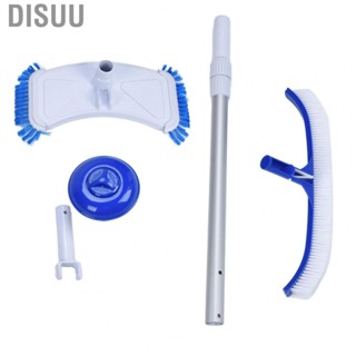 Disuu Portable Swimming Pool Cleaner Set Suction Head  With Brush New