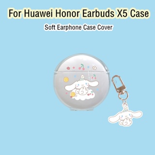 【ส่วนลด】เคสหูฟัง แบบนิ่ม ลายการ์ตูนคุโรมิน่ารัก สําหรับ Huawei Honor Earbuds X5 Huawei Honor Earbuds X5