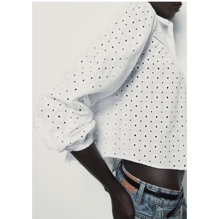 zara-เสื้อเชิ้ตแขนยาว-คอปก-ปักลาย-ฉลุลาย-เข้ากับทุกการแต่งกาย-แฟชั่นฤดูร้อน-สไตล์ฝรั่งเศส-237640916